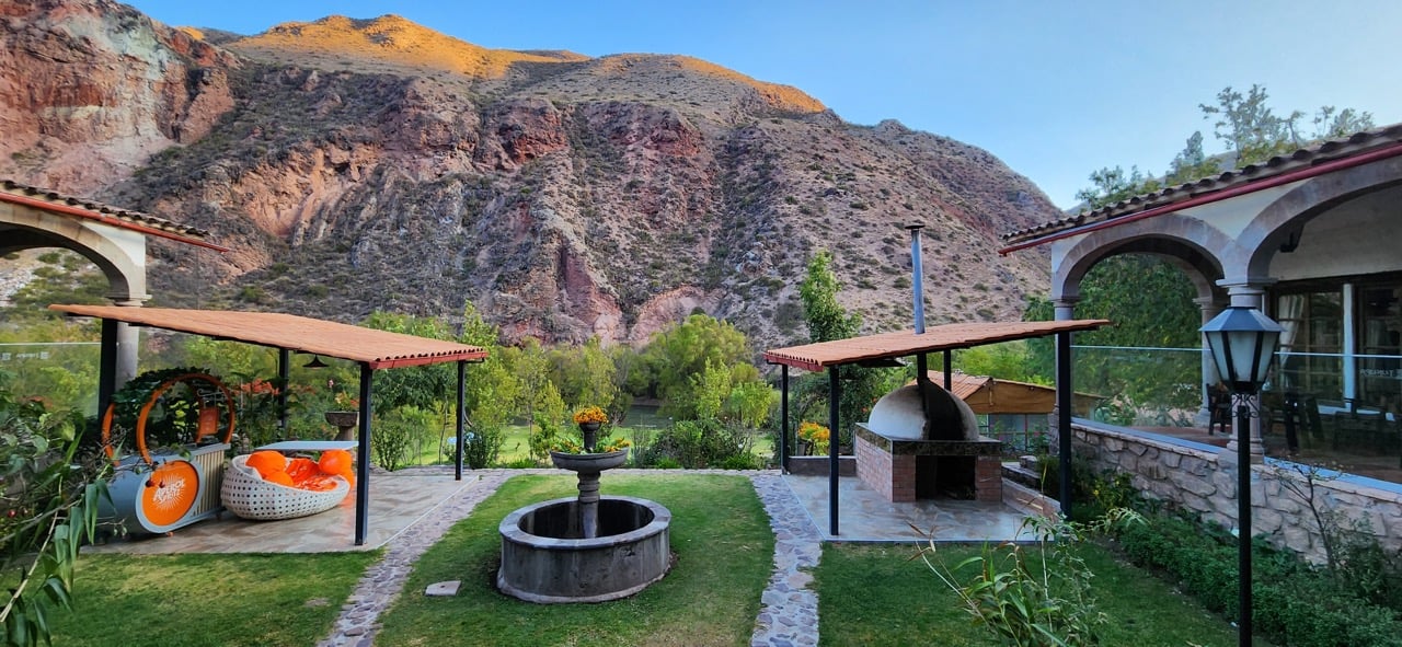 Local establishment in Peru.