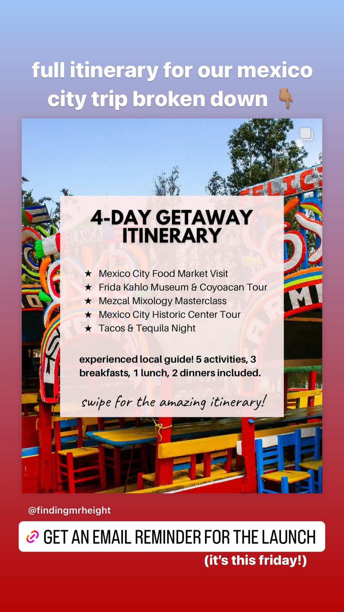 Ali Jackson TrovaTrip Mini Trip Mexico Promotion Example